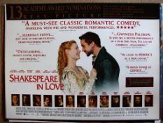 Fifty Plus Original excellent rolled condition British Cinema Quads (30 x 40 inch) including