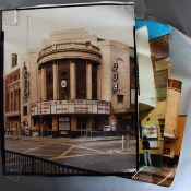 Four large Rolled photos of Cinemas including 
