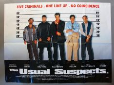 Usual Suspects (1995) Original First Release double-sided British Quad film poster (30 x 40 inch) (