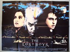 The Lost Boys (1987) Original First Release British Quad film poster (30 x 40 inch) Condition A