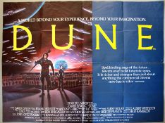 Twenty Dune Original First Release British Quad film poster (30 x 40 inch) plus Conan the Destroyer,