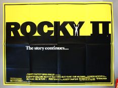 Three Rocky Quads including Rocky II, Rocky IV and Rocky V starring Sylvester Stallone all in A