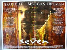 Twelve Horror Quads inc. Seven, The Silence of the Lambs, Final Conflict, Unholy, Prince of