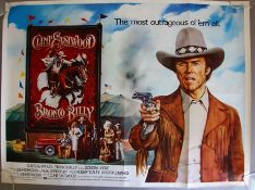 15 British film posters including Clint Eastwood in 