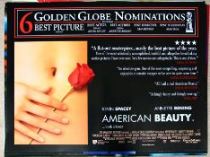 Eight Rolled British Quad film posters for 