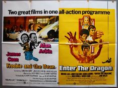 Thirty folded Quads including Freebie and the Bean / Enter The Dragon starring Bruce Lee Original