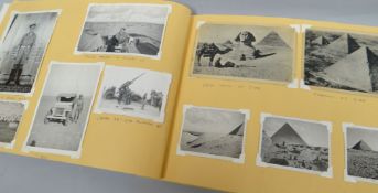 A fascinating and enlightening scrap-book relating to GNR Leslie James Bartlett (Army No.