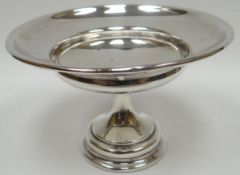 A small silver tazza, Birmingham, 1907, 3.8ozs gross