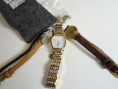 Two mid-century Longines wristwatches and a Tissot