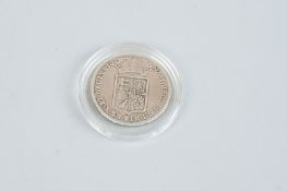 A 1689 William & Mary silver half crown, fine condition