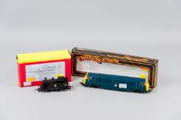 A Hornby mainline R2877 BR 0-4-0 Collector's Club (boxed) and a Palitoy mainline Class 42 BR
