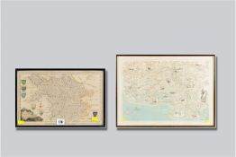 'A New & Correct Map of North Wales Drawn From the Best Authorities' and featuring all the