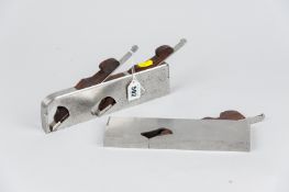 A steel and mahogany shoulder plane stamped James Howarth, Sheffield, 9.25 ins (23.5 cms) in