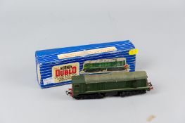 A Hornby Dublo 16.5 mm L30 Bo Bo diesel electric locomotive (boxed with instructions), 7.5 ins (19