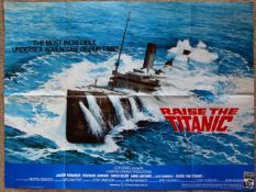 Forty British Quads for Raise the Titanic, Beyond the Poseidon Adventure, Batman, Batman Teaser,