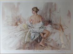 GORDON KING coloured 108/25 limited edition print - entitled 'Studio Pose' signed and entitled in