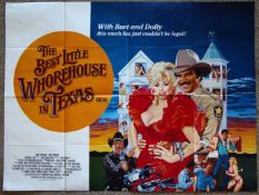 A Large Quantity of Twenty British Quads including 'The Best Little Whorehouse in Texas' Dolly