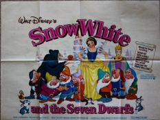 Walt Disney collection of Twenty cinema Quad posters including 