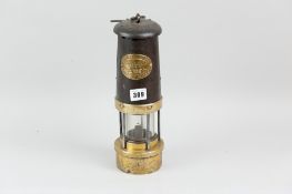 An F Thomas & Williams Ltd of Aberdare, type no.4 miner's lamp