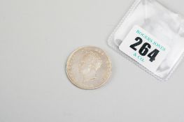 An 1826 half crown piece