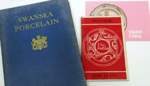 W D JOHN 'Swansea Porcelain'; together with ELIS JENKINS 'Swansea Porcelain'; and 'Welsh China' by