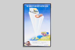 A double crown poster for Intercity - 'The World's Greatest Motor Show', 100 x 61 cms