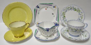 Six mixed Shelley trios