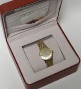 An Omega Seamaster de Ville gold plated gent's wristwatch (believed for US market), cased and