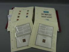 Stamps - a Great Britain collection album with Westminster pages including Penny Reds, commemorative