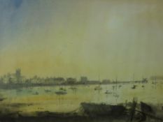 WILLIAM SELWYN watercolour - 'Beaumaris', signed, 28 x 41 cms