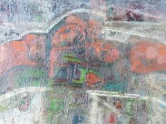 SELWYN JONES (of Caernarfon) oil on board - impressionist sunset scene, signed and with artist's