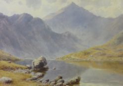 WARREN WILLIAMS ARCA coloured limited edition (18/750) print - Snowdonia, entitled 'Llyn Llydaw',