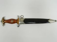 A German Third Reich Nazi NSKK dagger by E.P. & S., Solingen