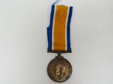 A WWI bronze war medal to S. Peres M.L.C.