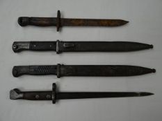 A quantity of bayonets