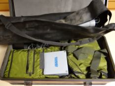 A believed Gulf War era AF 200 prototype mine detection device in a box marked 'Gulf Protection'