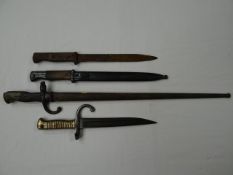 A quantity of bayonets