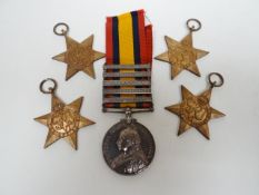 A Queen's South Africa Medal with Cape Colony, Orange Free State, Transvaal, South Africa 1901 and