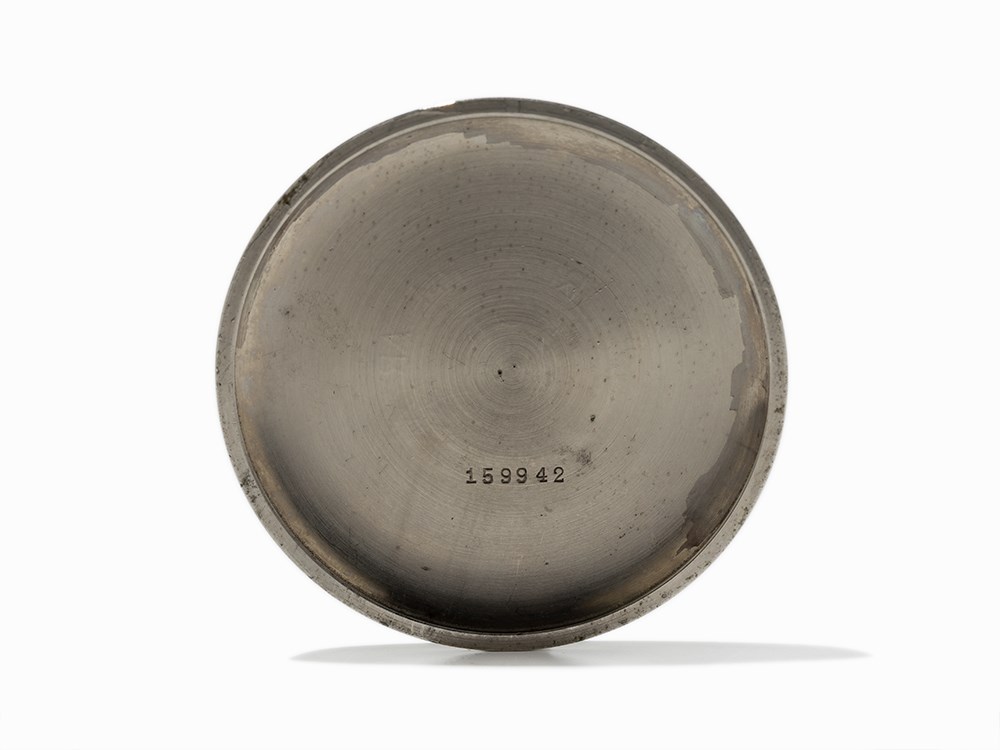Leonidas Military Pocket Watch Chronograph, C. 1940 Leonidas military pocket watch chronograph - Image 5 of 9
