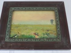 An Original Oil on Board 