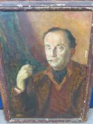 James Proudfoot (British) 1908-1971 Oil on canvas depicting Henry Oscar, star of stage and screen