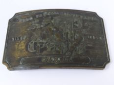 A Collection of Misc items including a Zippo lighter, Wells Fargo & Co., 