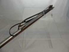 Two Hardy's Fishing Landing Nets, including a wood and brass and an aluminium and brass.