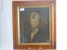 Two Victorian Prints, depicting ladies, in period costume, framed and glazed, both prints bear a 