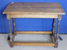 An Oak Occasional Table.