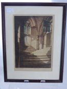J Lewis Stant 20th Century Limited Edition Coloured Etchings, pencil signed and titled in the