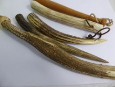 Miscellaneous Fishing Priests, including four horn and one wood.