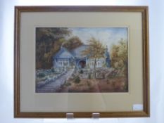 A Watercolour on Paper, entitled 