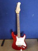 A Stagg Six String Electric Guitar.