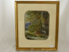 Karl Haunold, Water Colour of 